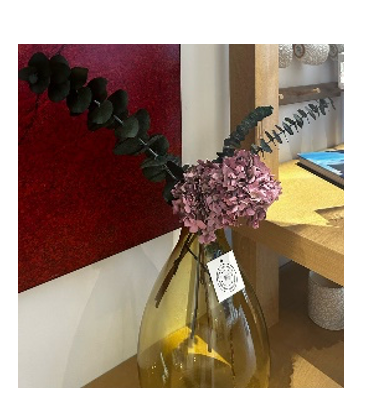 Flores - Hortencias, Rosas y Eucalipto