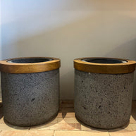 Maceta Cilindrica de 35x35cm