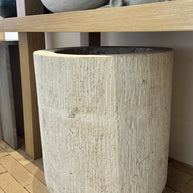 Maceta Decorativa de Cantera 45cm de Diametro