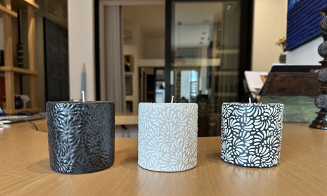 Velas Alba, Aurora, Horchata