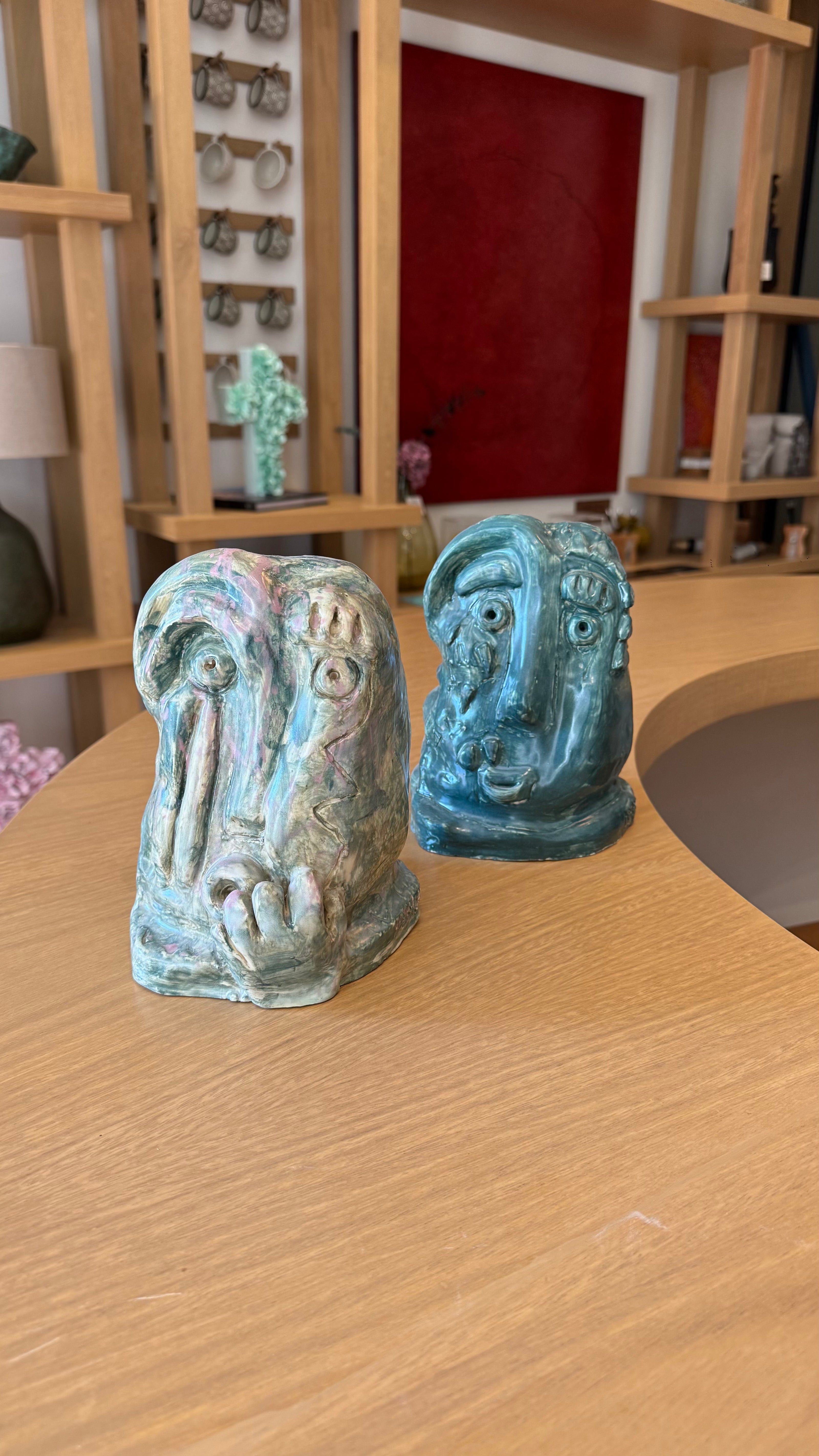 Cabezas Ceramica 20 x 14 x 115