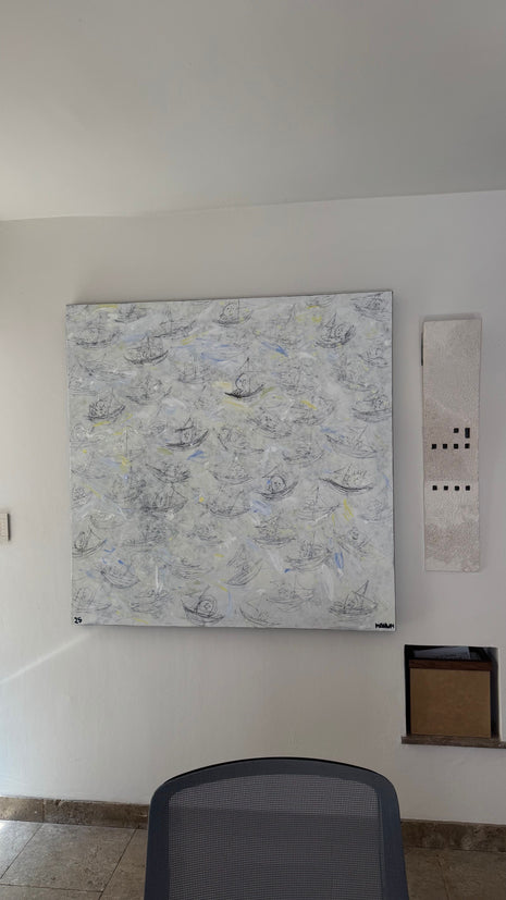 Juntos en el Mar 130 x 130