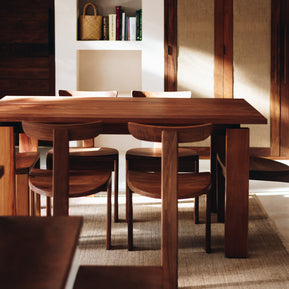 Mesa Lumi Tzalám / Caoba 160 cm