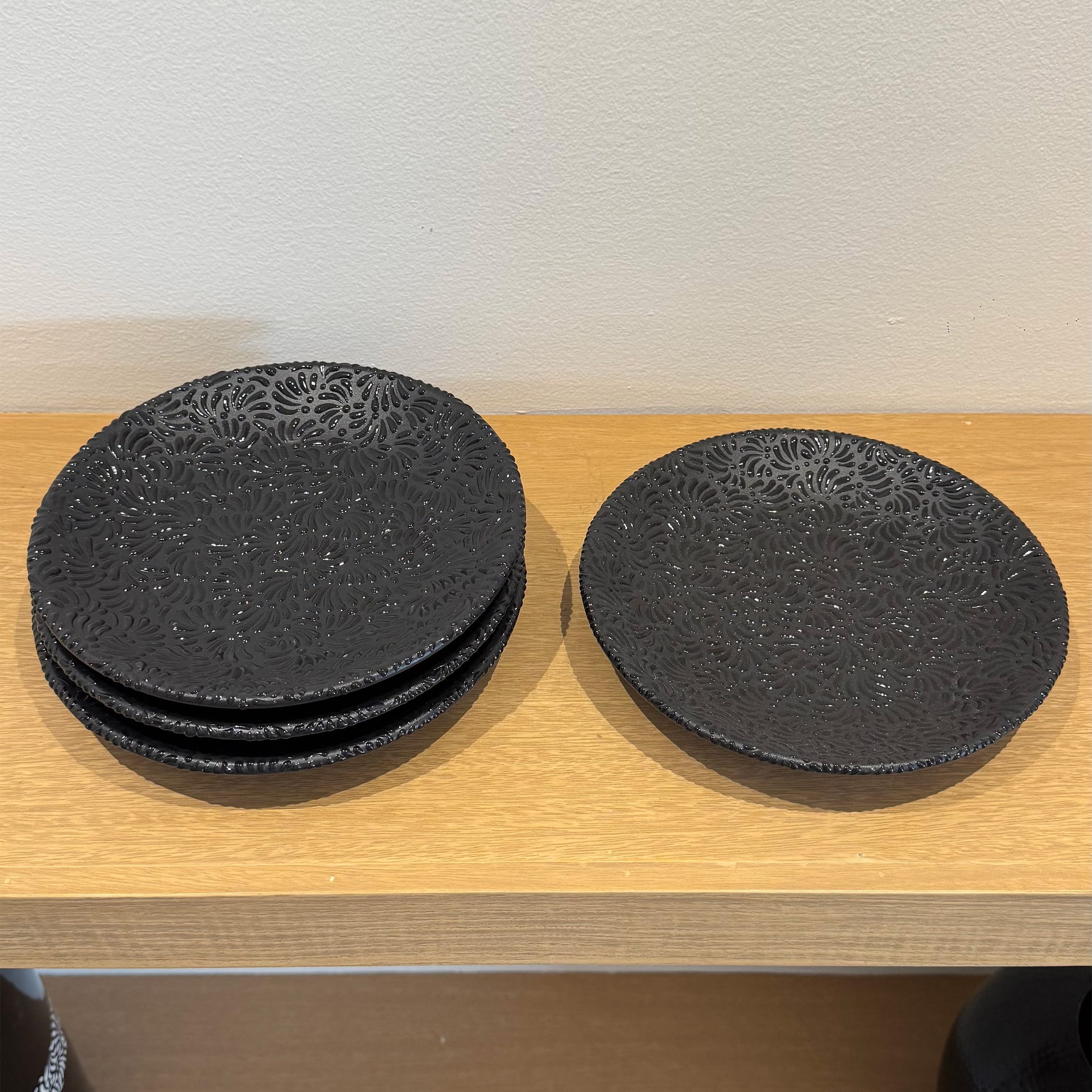 Colección Alba - Plato Base, Plato Trinche, Plato Ensalada y Plato Sopa