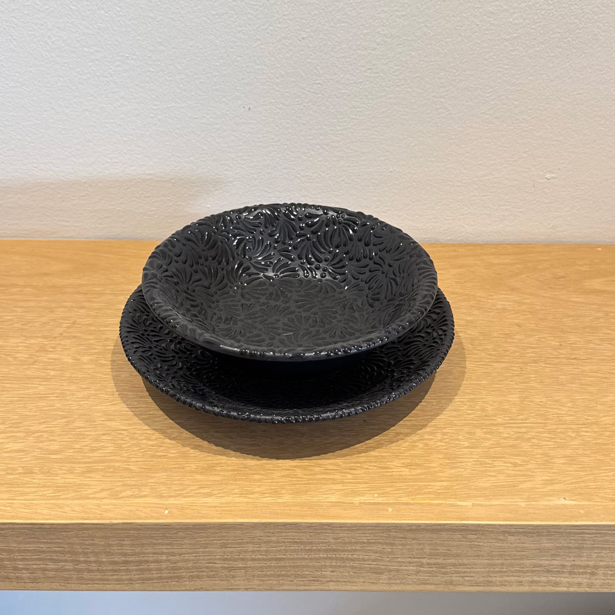 Colección Alba - Plato Base, Plato Trinche, Plato Ensalada y Plato Sopa