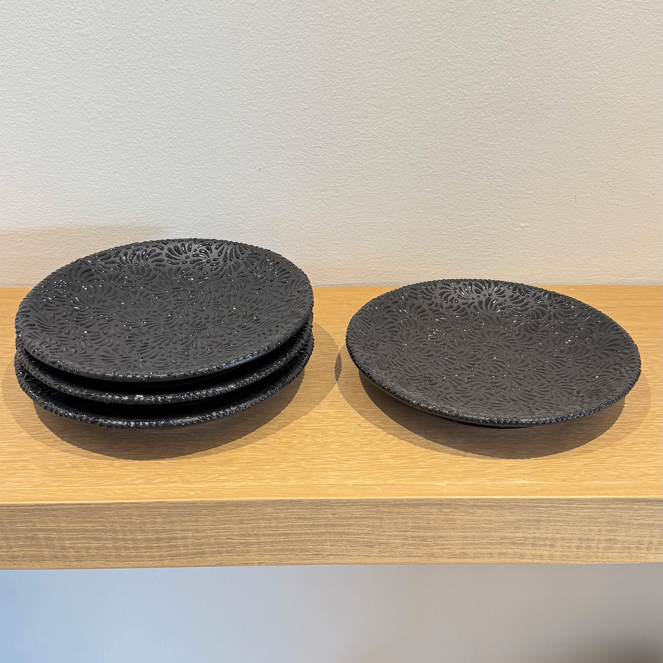 Colección Alba - Plato Base, Plato Trinche, Plato Ensalada y Plato Sopa