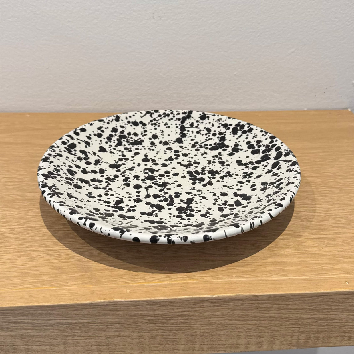 Colección Alheli Black - Plato Base, Plato Trinche, Plato Ensaalada y Plato Sopa