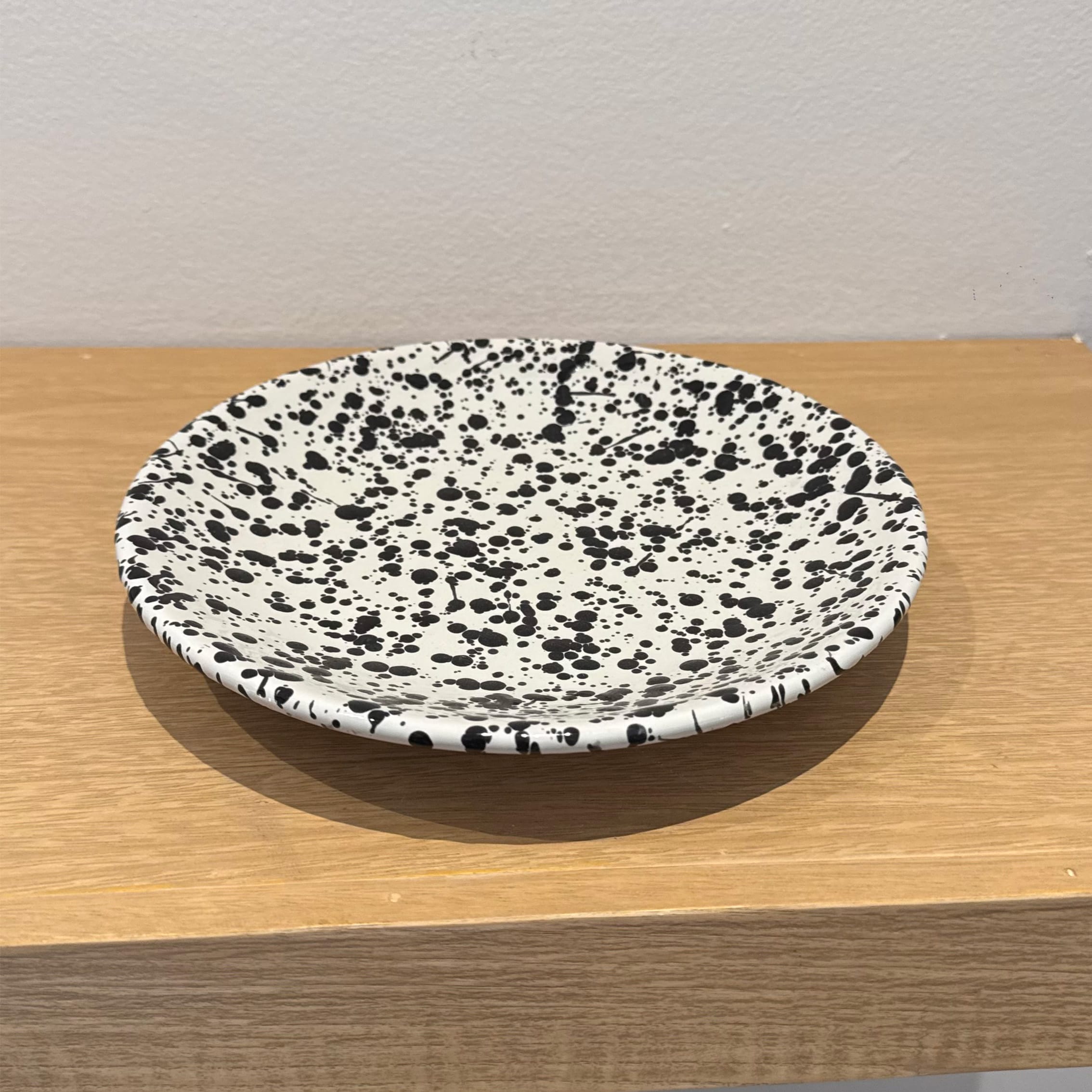 Colección Alheli Black - Plato Base, Plato Trinche, Plato Ensaalada y Plato Sopa