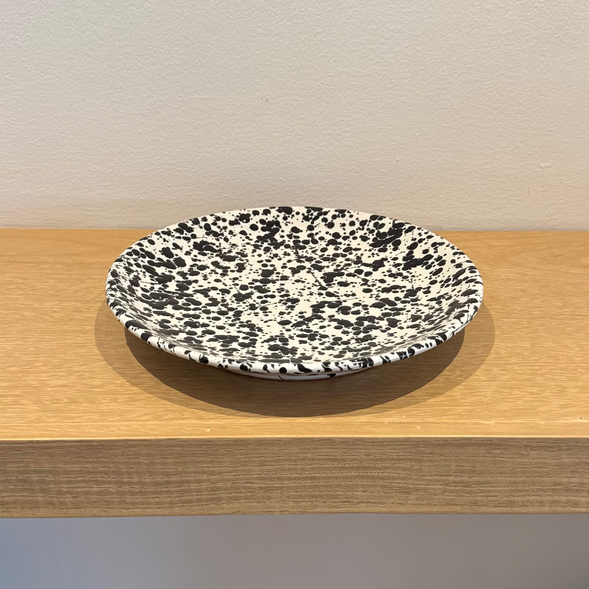 Colección Alheli Black - Plato Base, Plato Trinche, Plato Ensaalada y Plato Sopa