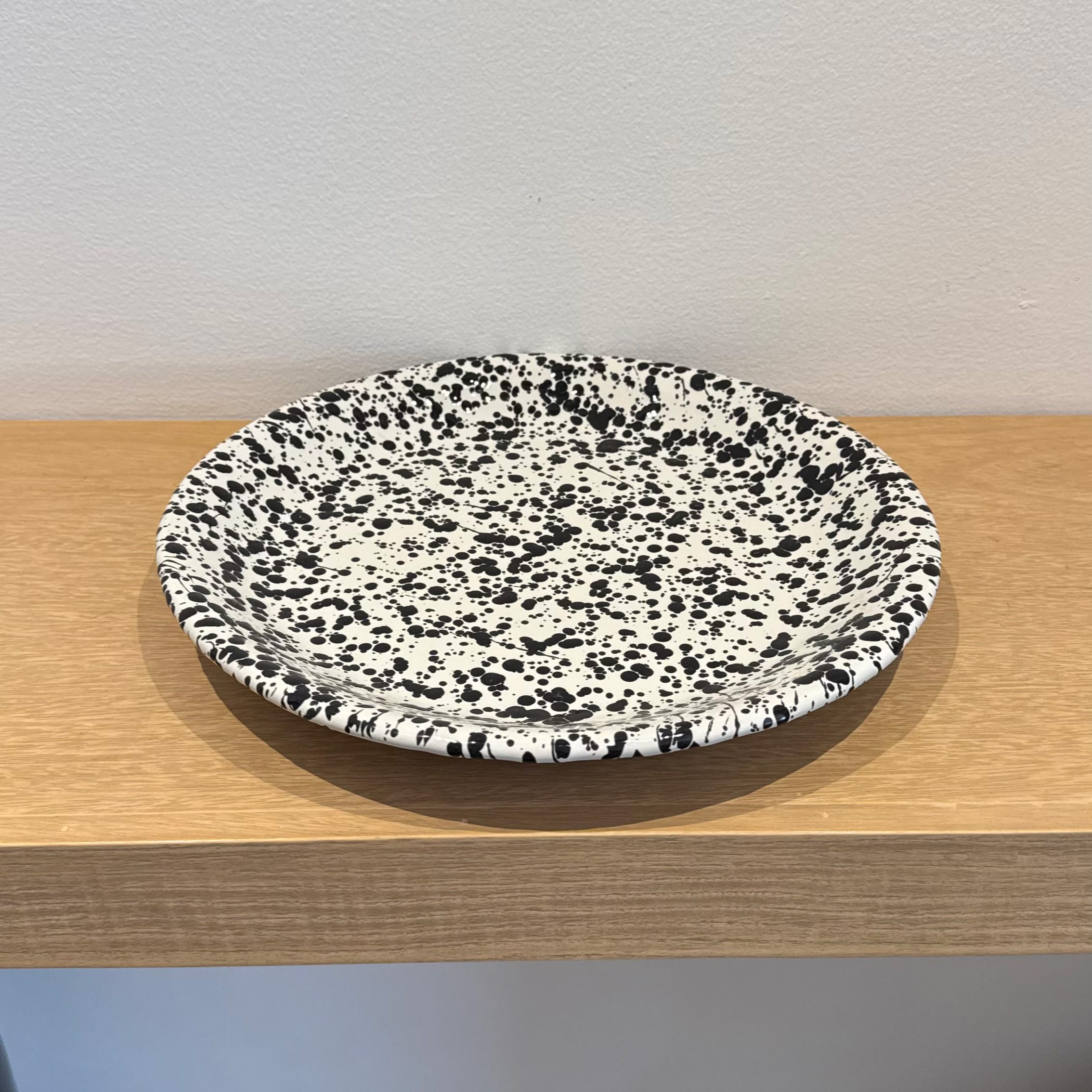 Colección Alheli Black - Plato Base, Plato Trinche, Plato Ensaalada y Plato Sopa