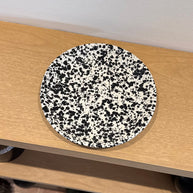 Colección Alheli Black - Plato Base, Plato Trinche, Plato Ensaalada y Plato Sopa