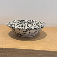 Colección Alheli Black - Plato Base, Plato Trinche, Plato Ensaalada y Plato Sopa