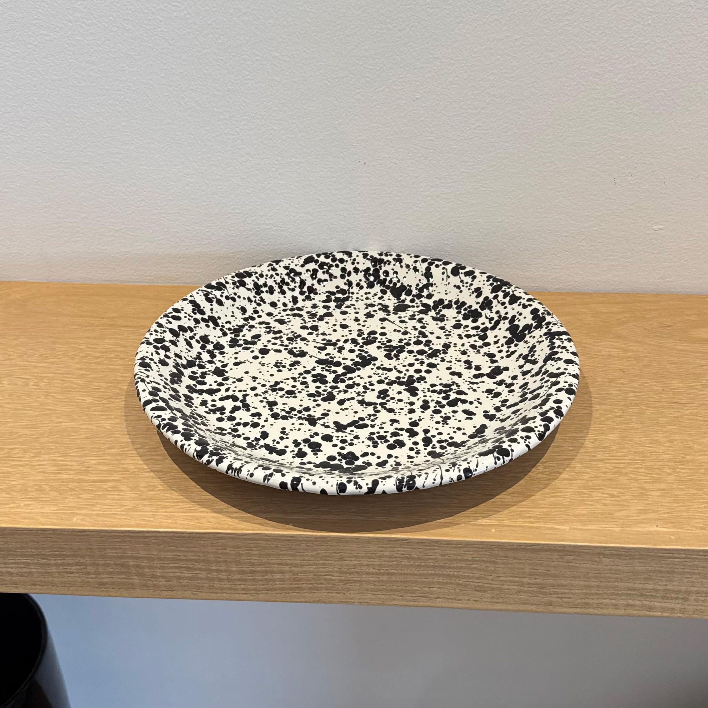 Colección Alheli Black - Plato Base, Plato Trinche, Plato Ensaalada y Plato Sopa