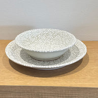 Colección Aurora - Plato Base, Plato Trinche, Plato Ensaalada y Plato Sopa