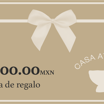 Tarjeta de regalo